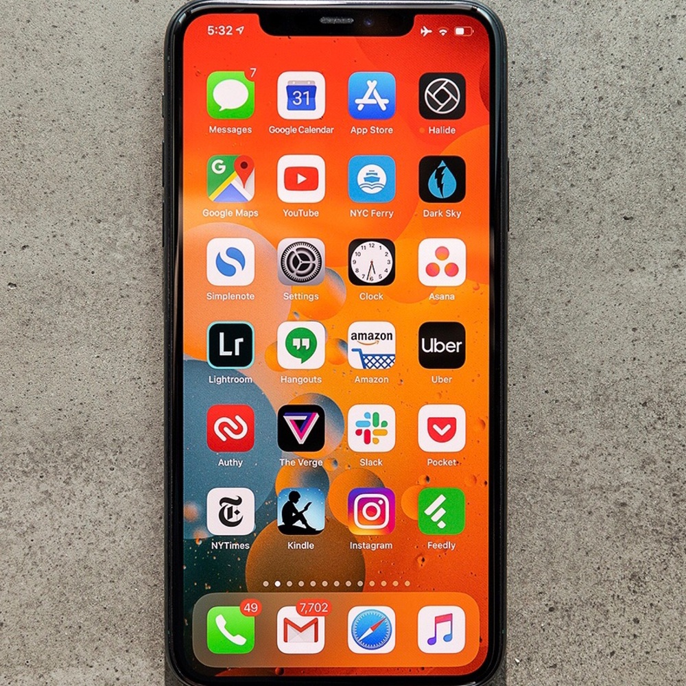 Dark Grey iPhone 11 Pro Max
